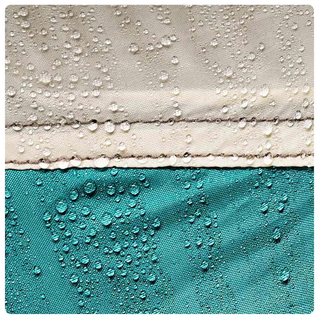 vidaXL Poolzelt mit abnehmbarem Überzelt Netzwänden Meergrün 512x458cm
