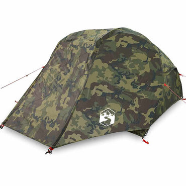 vidaXL Tente de Pêche 3 Personnes Motif Camouflage Imperméable