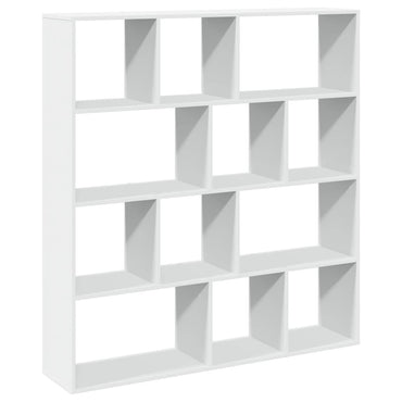 vidaXL Bücherregal Weiß 132x29x141,5 cm Holzwerkstoff