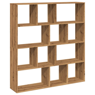 vidaXL Bibliothèque Chêne Artisan 132x29x141,5 cm Bois d'ingénierie