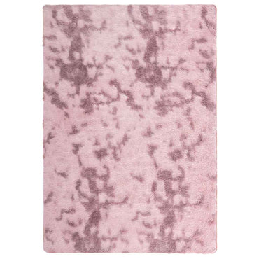 vidaXL Teppich Shaggy Hochflor NAVARRA Altrosa 120x170 cm Polyester
