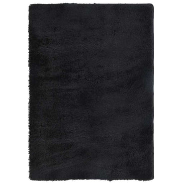 vidaXL Tapis Shaggy à poils longs NAVARRA Noir 240x340 cm Polyester