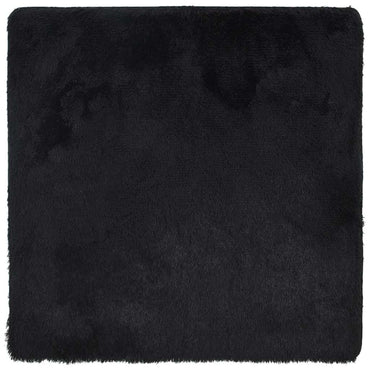 vidaXL Teppich Shaggy Hochflor NAVARRA Schwarz 240x240 cm Polyester
