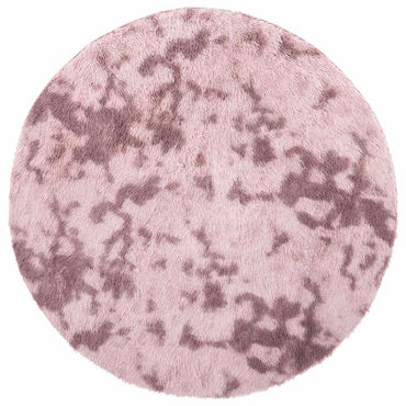 vidaXL Teppich Shaggy Hochflor NAVARRA Altrosa 200x200 cm Polyester