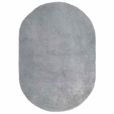 vidaXL Teppich Shaggy Hochflor NAVARRA Hellgrau 300x200 cm Polyester