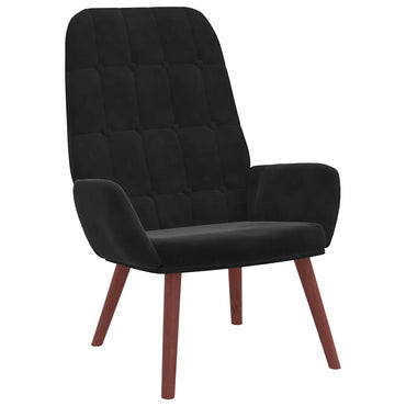 vidaXL Relaxsessel Schwarz Samt