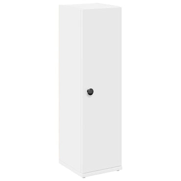 vidaXL Badezimmerschrank mit Rollenhalter Weiß 20,5x22x72 cm