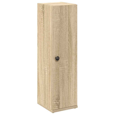 vidaXL Badezimmerschrank mit Rollenhalter Sonoma-Eiche 20,5x22x72 cm