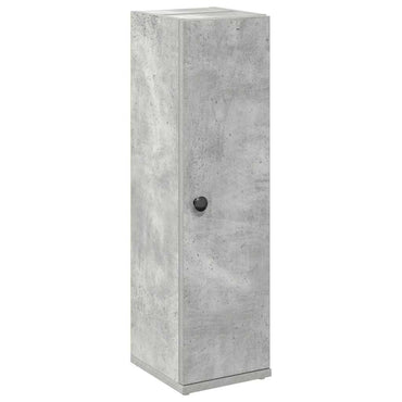 vidaXL Badezimmerschrank mit Rollenhalter Betongrau 20,5x22x72 cm