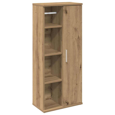 vidaXL Armoire de salle de bain avec porte-rouleau chêne artisan 39x22x90 cm