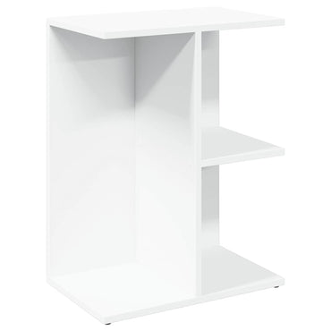 vidaXL Nachttisch Weiß 46,5x29x61 cm Holzwerkstoff