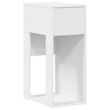 vidaXL Computerschrank mit Schublade Weiß 30x44x74 cm