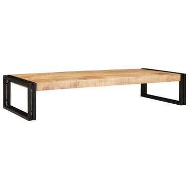 vidaXL Badregal Braun 120 x 50 x 23 cm Massives rohes Mangoholz