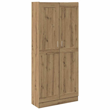 vidaXL Vaisselier chêne artisan 82,5x30,5x185 cm bois d'ingénierie