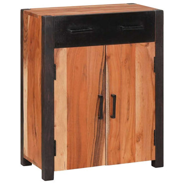 vidaXL Sideboard Braun 55 x 30 x 75 cm Massivholz Akazie