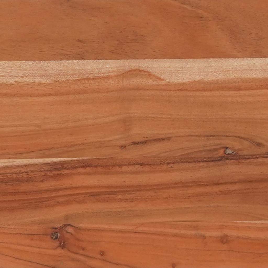 vidaXL Meuble TV avec étagère Marron 110 x 30 x 40 cm Bois d'acacia massif
