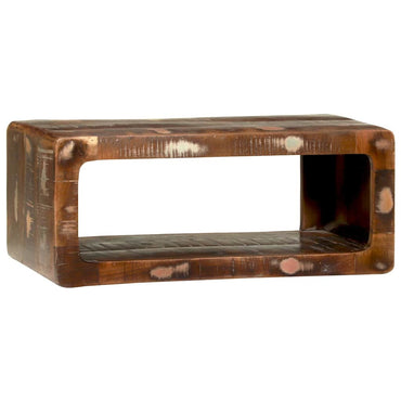 vidaXL TV-Schränk Mehrfarbig 60 x 30 x 25 cm Massivholz Altholz