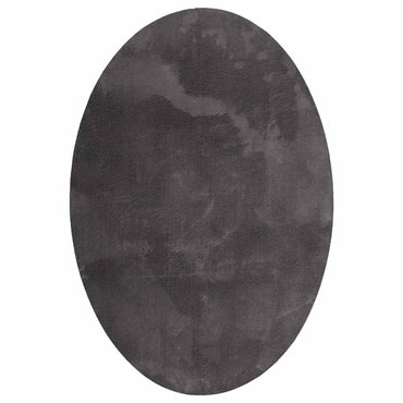 vidaXL Tapis HUARTE Anthracite 160 x 230 cm 100 % polyester