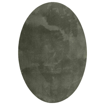 vidaXL Tapis de zone HUARTE vert forêt 170 x 120 cm 100 % polyester