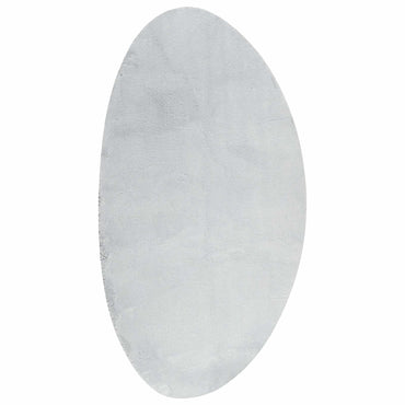 vidaXL Bereichsteppiche HUARTE Grau 80 x 150 cm Polyester