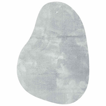 vidaXL Bereichsteppiche HUARTE Grau 140 x 200 cm Polyester