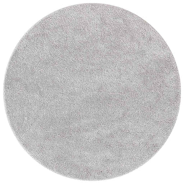 vidaXL Anti-Rutsch Shaggy Teppich Grau 90 x 90 cm PP