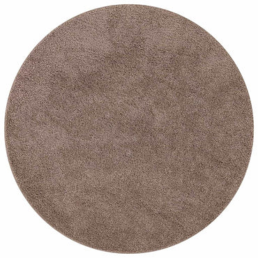 vidaXL Anti-Rutsch Shaggy Teppich Braun 160 x 160 cm PP
