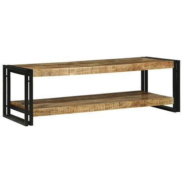 vidaXL Couchtisch Braun 120 x 50 x 38 cm Massivholz Mango