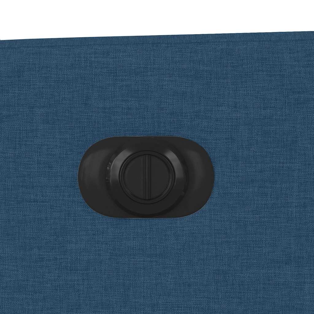 vidaXL Relaxsessel Elektrisch Blau Stoff