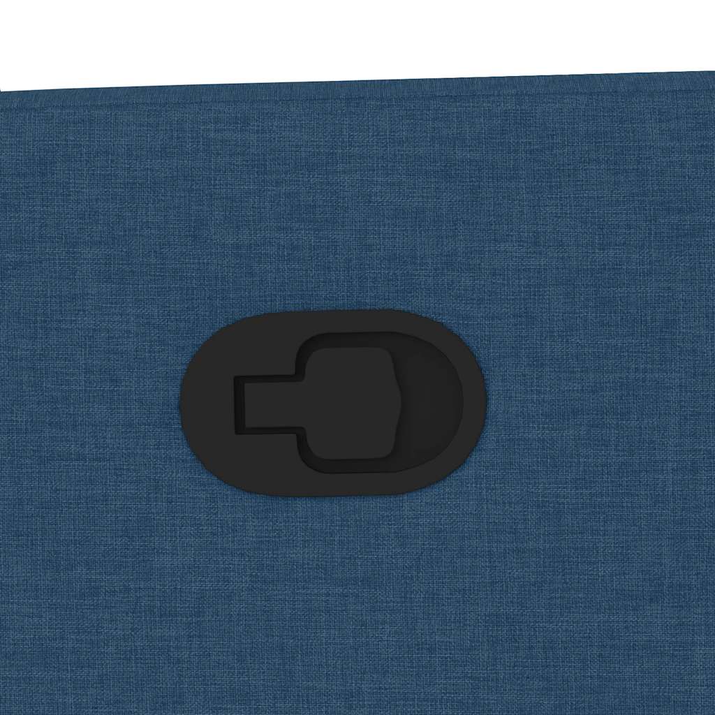 vidaXL Massagesessel mit Aufstehhilfe Blau Stoff