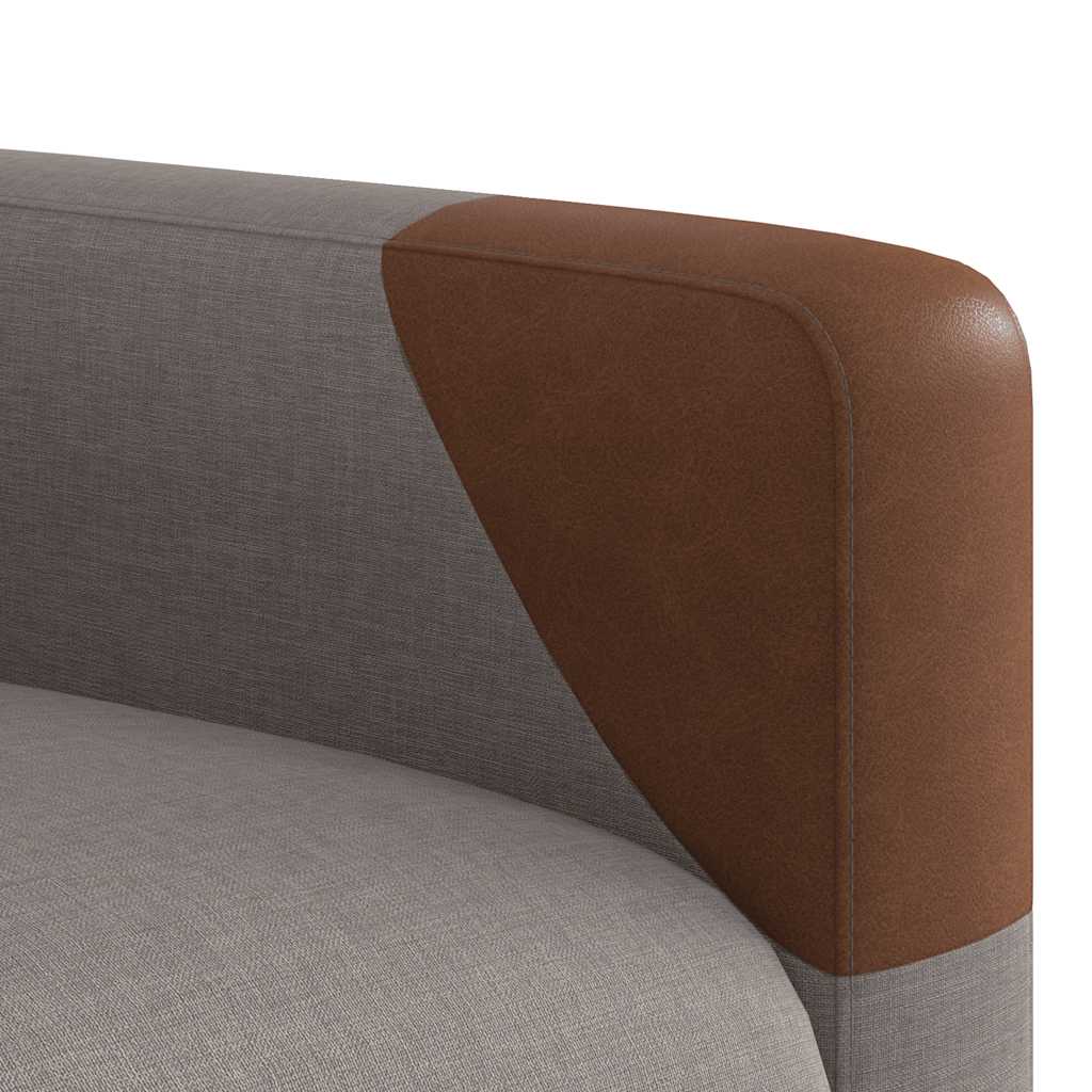 vidaXL Relaxsessel mit Aufstehhilfe Elektrisch Taupe Stoff