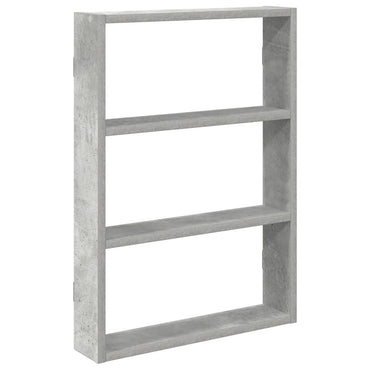 vidaXL Étagère murale gris béton 43x9x60 cm Bois d'ingénierie