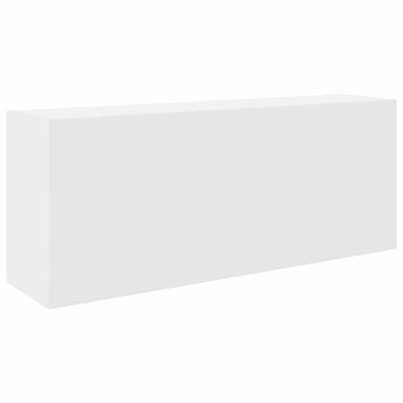 vidaXL Bad-Wandschrank Weiß 100x25x40 cm Holzwerkstoff