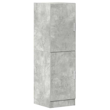 vidaXL Küchenschrank Betongrau 38x41,5x131,5 cm Holzwerkstoff