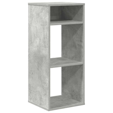 vidaXL Bücherregal Betongrau 34x31x80 cm Holzwerkstoff