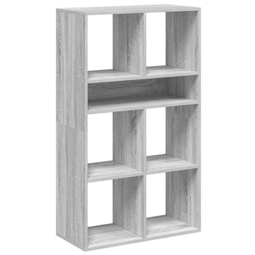 vidaXL Bibliothèque gris Sonoma 66x31x112 cm Bois d'ingénierie