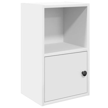 vidaXL Étagère à livres blanche 31x24x52 cm en bois d'ingénierie
