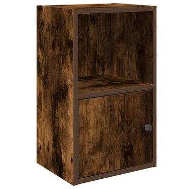 vidaXL Bücherregal Räuchereiche 31x24x52 cm Holzwerkstoff