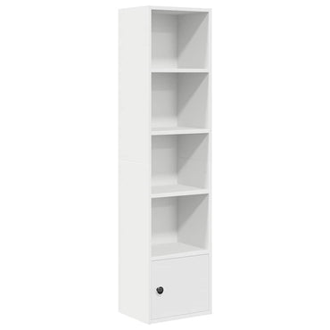 vidaXL Bibliothèque Blanc 31x24x127 cm Aggloméré