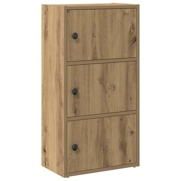 vidaXL Bücherregal Artisan-Eiche 40x24x77 cm Holzwerkstoff