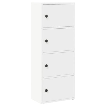vidaXL Bücherregal Weiß 40x24x102 cm Holzwerkstoff