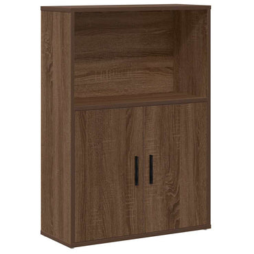 vidaXL Bücherregal Braun Eichen-Optik 60x24x85 cm Holzwerkstoff