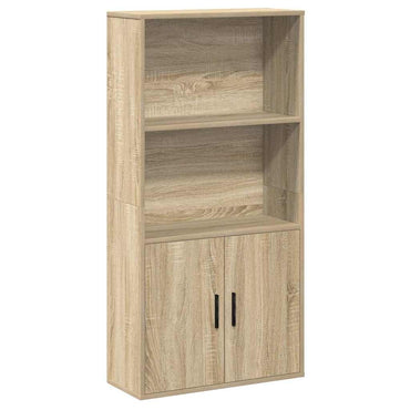 vidaXL Bibliothèque en aggloméré chêne sonoma 60x24x120 cm