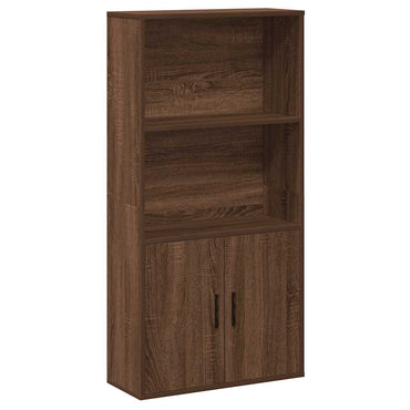 vidaXL Bibliothèque Chêne marron 60x24x120 cm en bois d'ingénierie