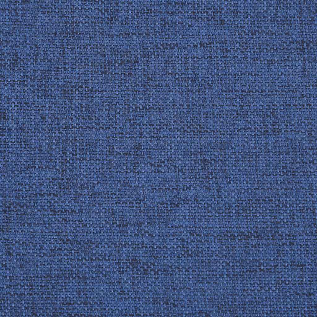 vidaXL Bürostuhl Drehbar Blau Stoff
