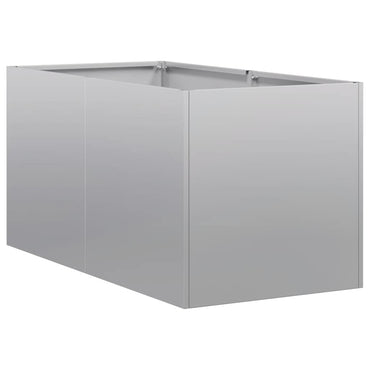 vidaXL Pflanzgefäß 40x80x40 cm Stahl verzinkt