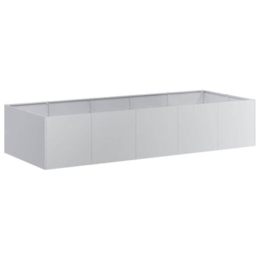 vidaXL Pflanzkübel 200x80x40 cm Verzinkter Stahl