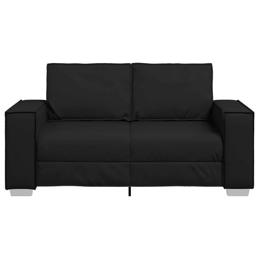 vidaXL Sofa Schwarz 160 x 80 x 84 cm Stoff