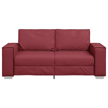 vidaXL Sofa Weinrot 180 x 78 x 84 cm Stoff