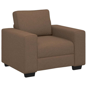 vidaXL Fauteuil marron 100x77x82 cm Tissu